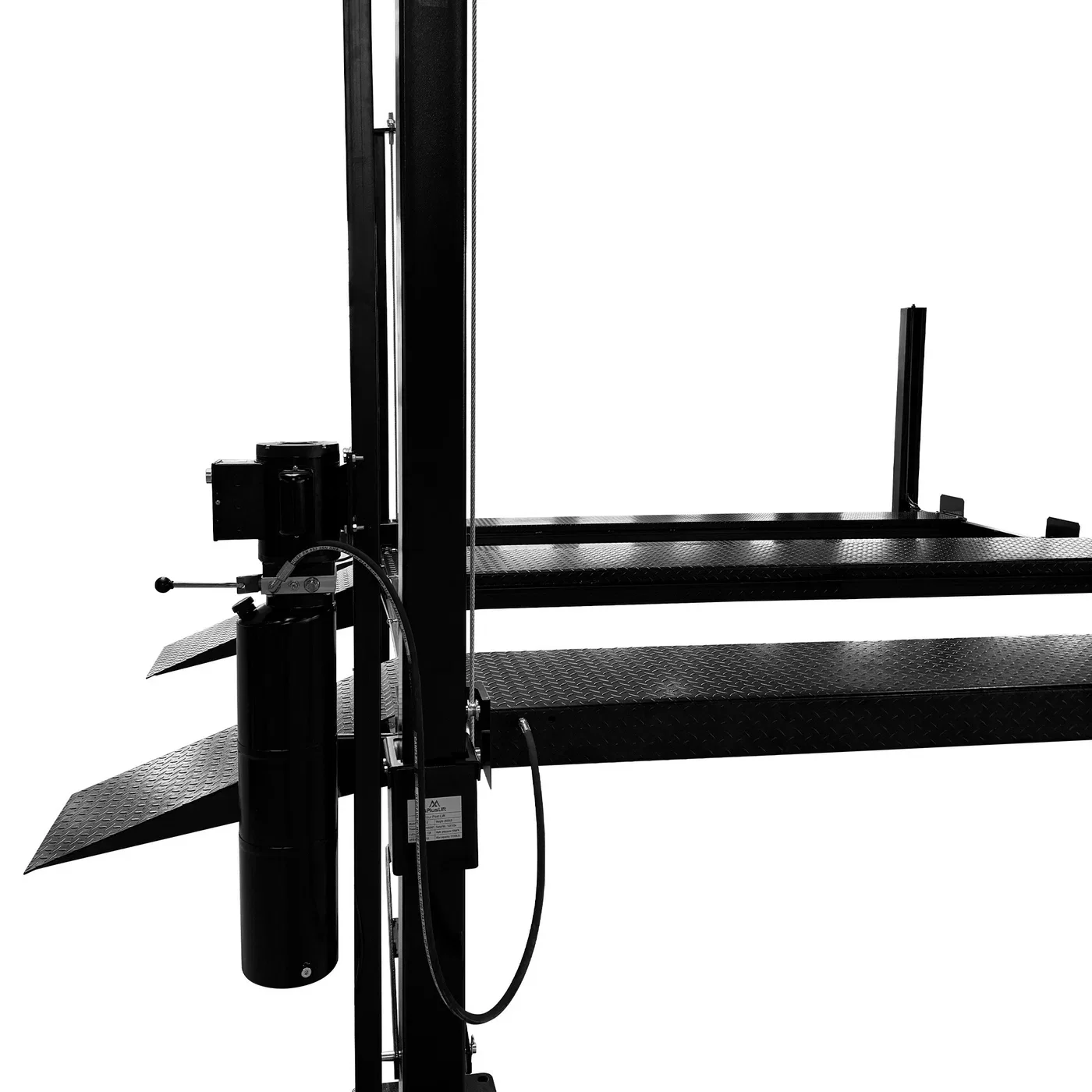 APlusLift 11,000LB 4-Post Portable Parking Storage Service Car Lift - HW-4P11S
