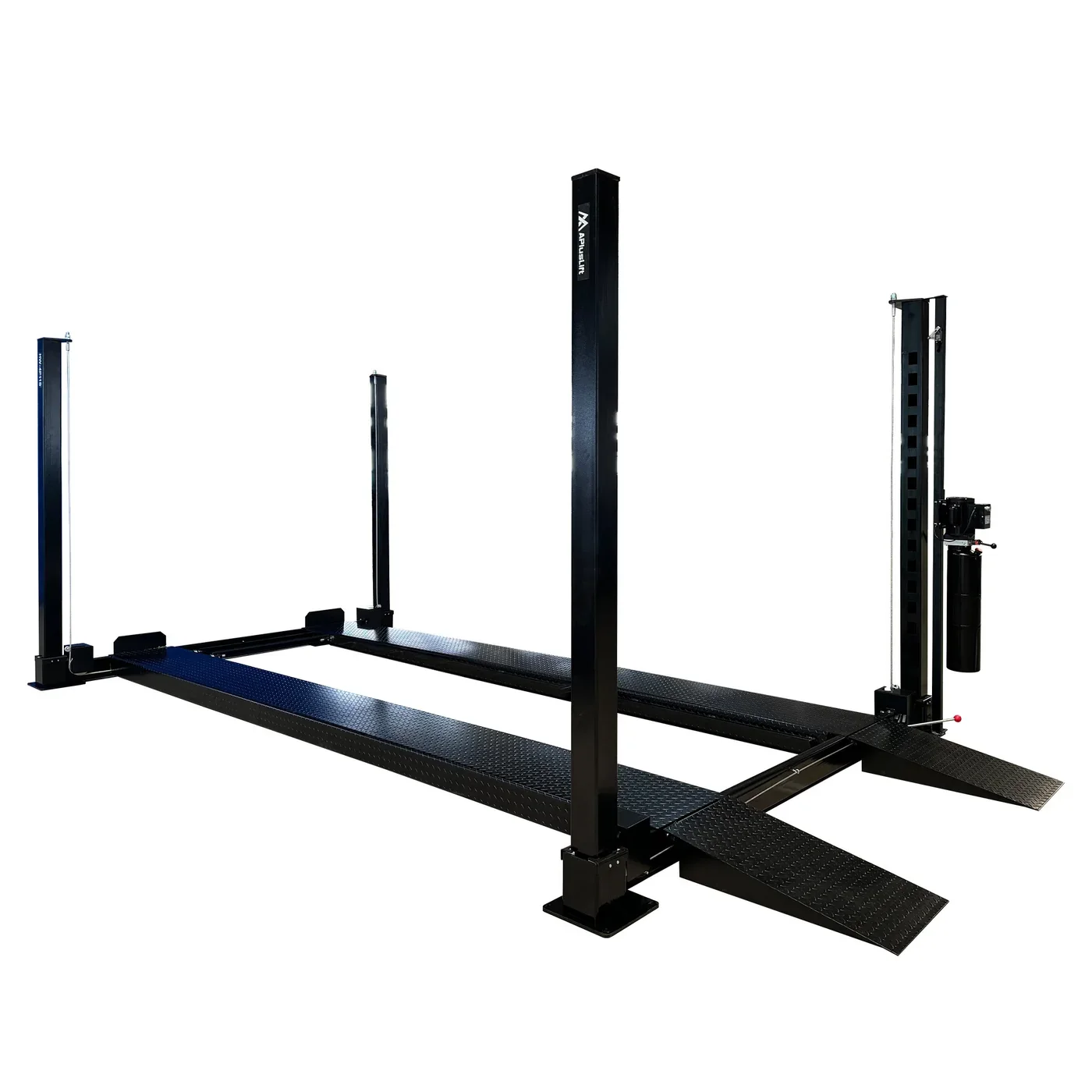 APlusLift 11,000LB 4-Post Portable Parking Storage Service Car Lift - HW-4P11S