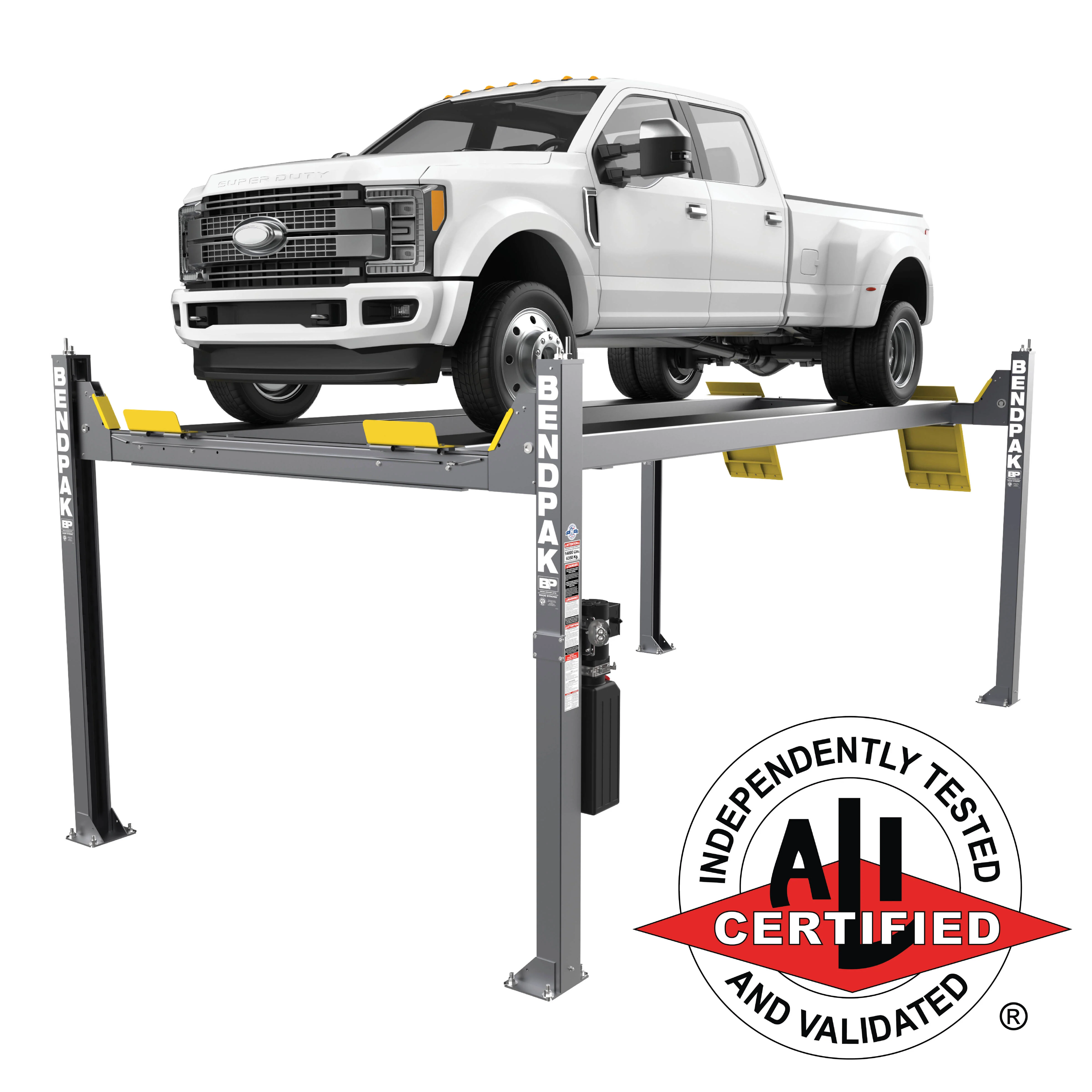 BendPak HDS14XT Four-Post Lift - 14,000-lbs. Capacity