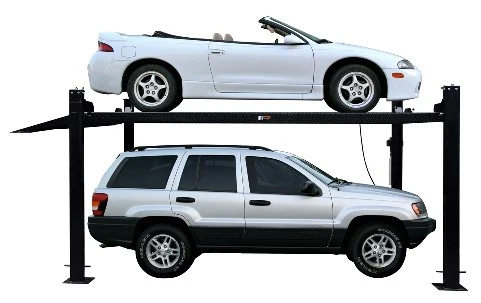 Tuxedo 8,000 lbs. 4-Post Deluxe Automotive Storage Lift - FP8K-DX