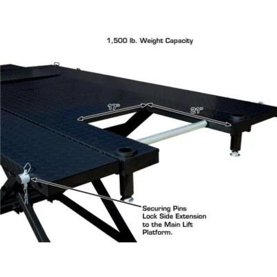 Atlas HI-RISE 1500 Motorcycle/ATV Lift 1,500 lb. Capacity