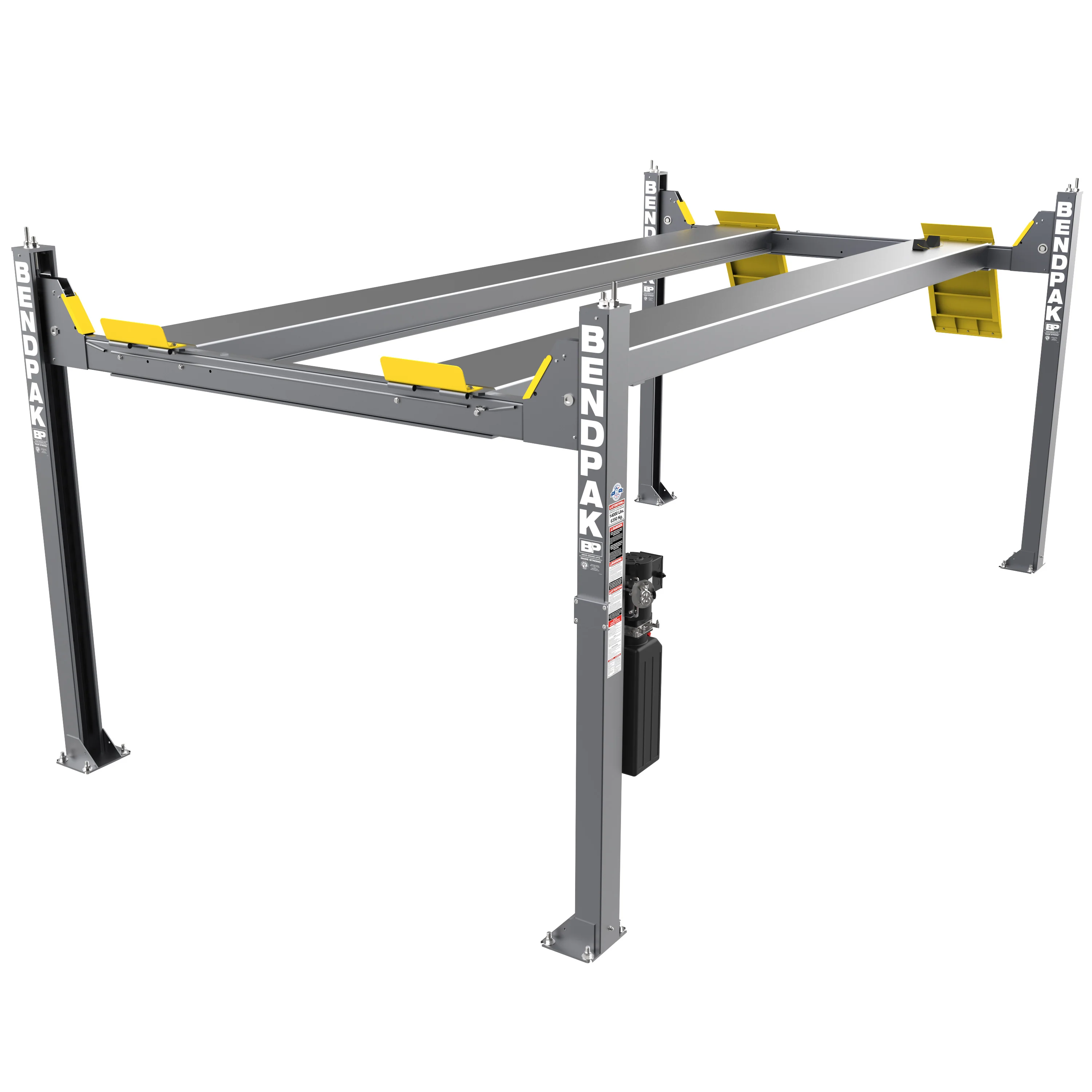 BendPak HDS14XT Four-Post Lift - 14,000-lbs. Capacity