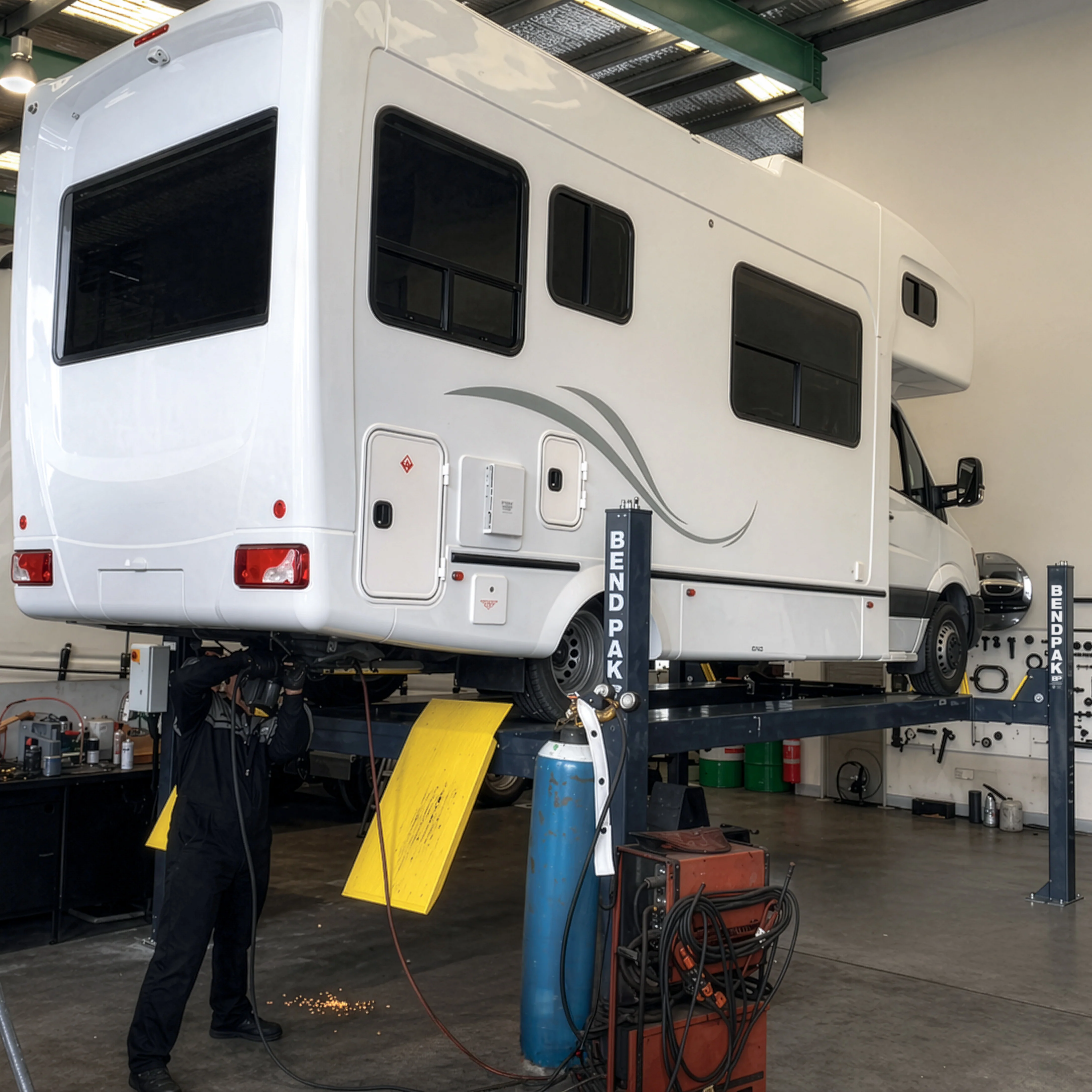 BendPak HDS14XT Four-Post Lift - 14,000-lbs. Capacity