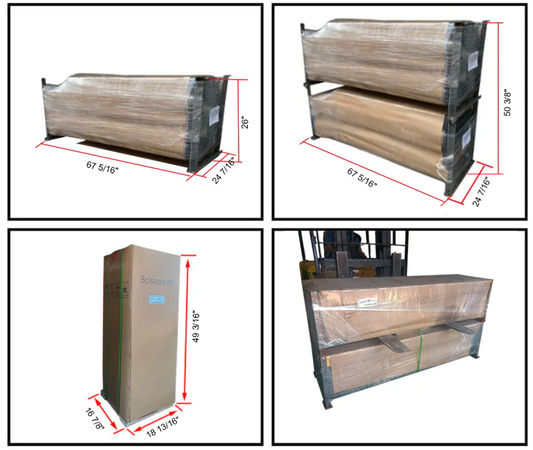 AMGO MRL09 9,000lb Mid Rise Scissor Lift