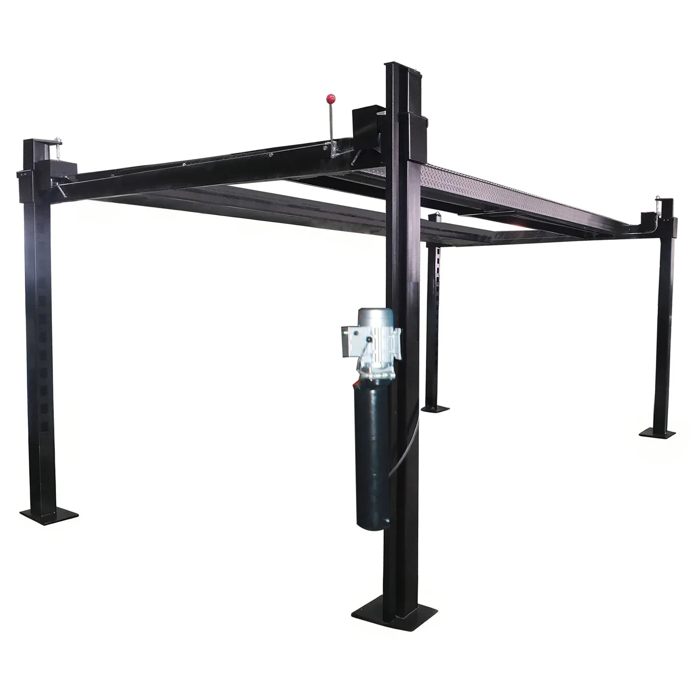 APlusLift 11,000LB 4-Post Portable Parking Storage Service Car Lift - HW-4P11S