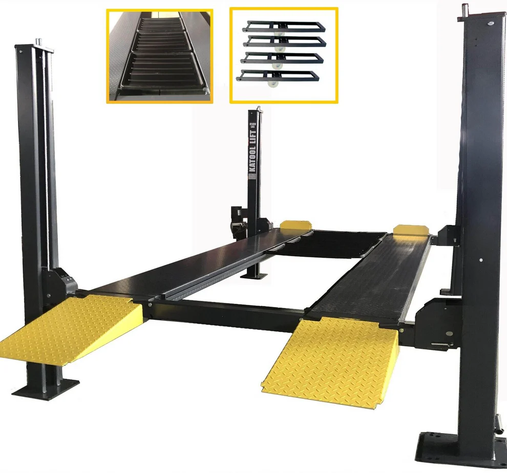 KATOOL KT-4H850 8500 lbs. Four Post Parking Lift with Casters