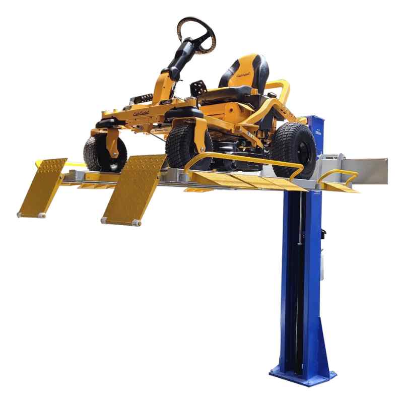 Ideal SC-2K-UTV-X 2,000lb Mower Lift Single Column Lift - 110V Duro Included