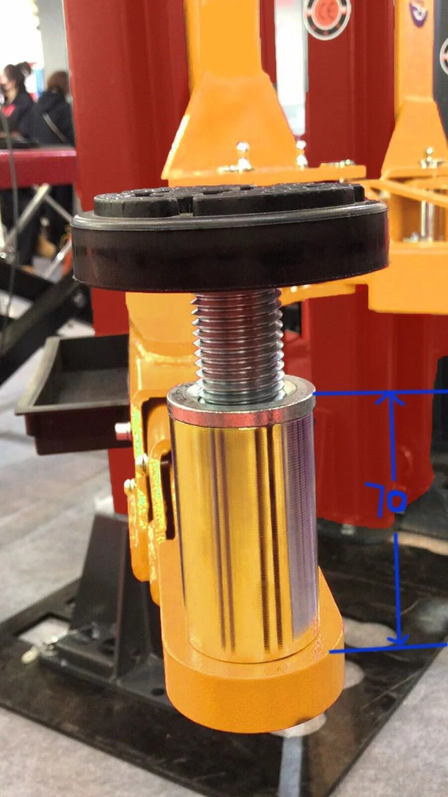 KATOOL KT-M110 11000 lbs. Clear Floor Two Post Lift