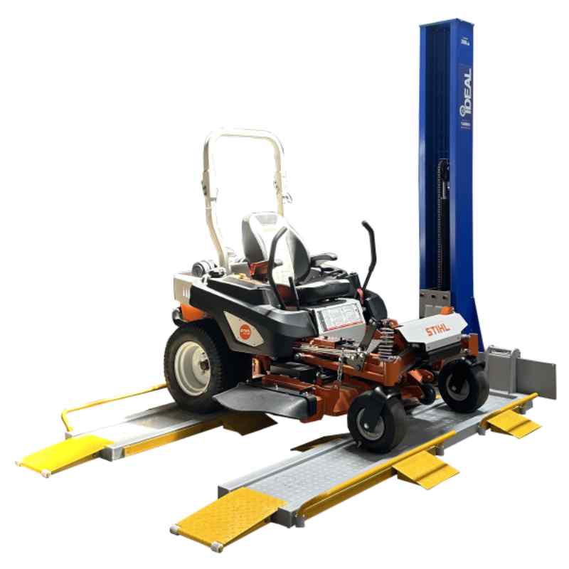 Ideal SC-2K-UTV-X 2,000lb Mower Lift Single Column Lift - 110V Duro Included