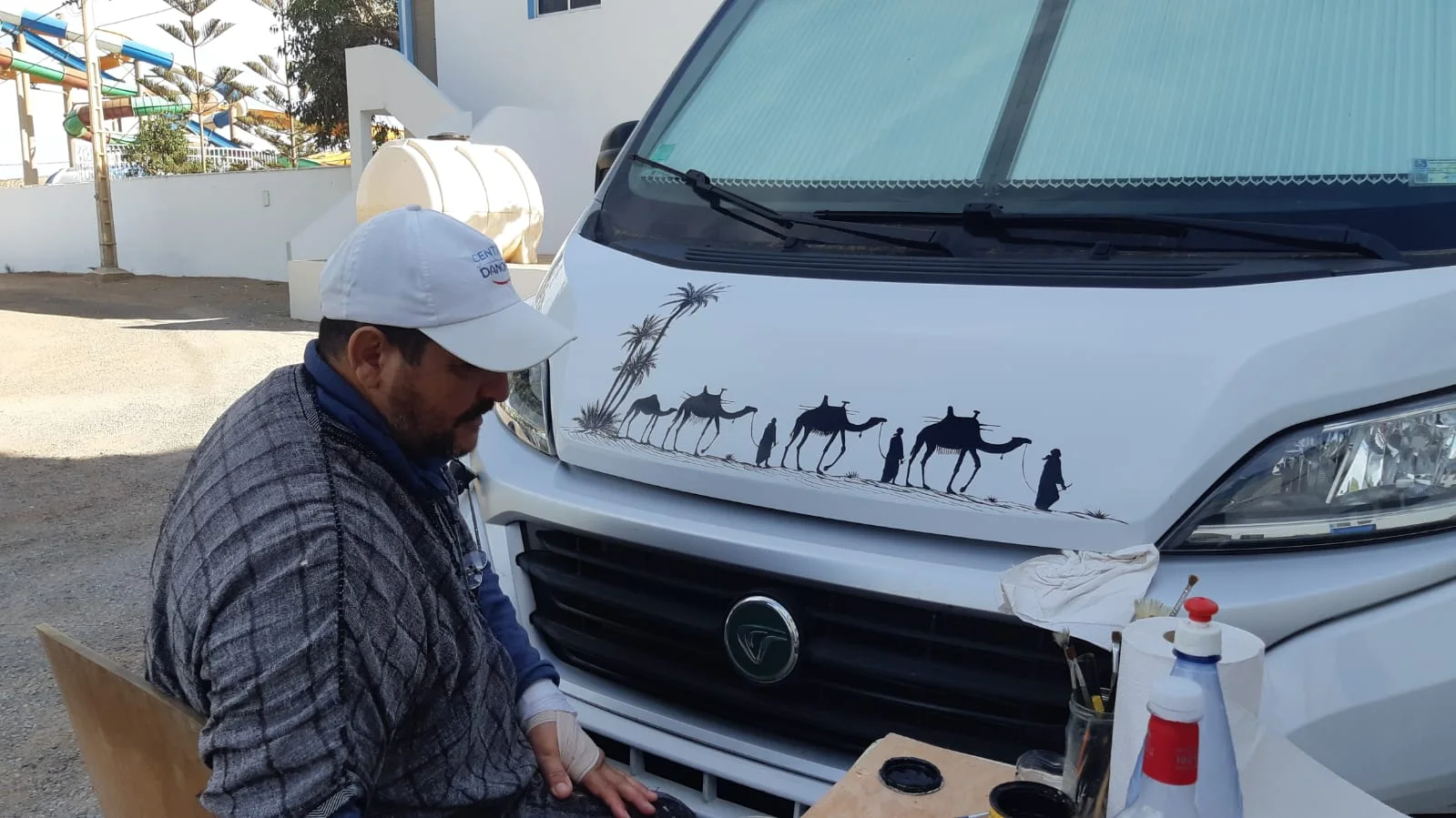 Sur camping-car