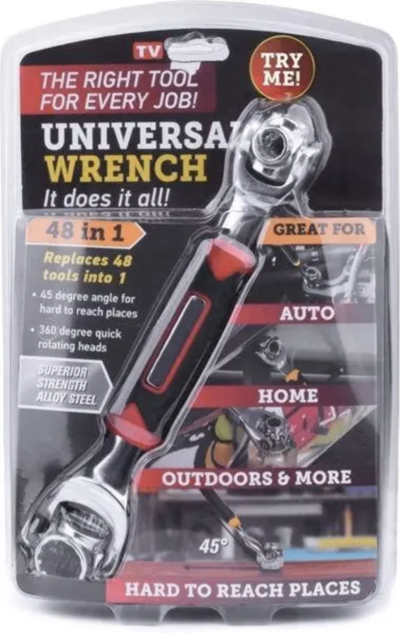 Chave de Soquete Universal 8 em 1