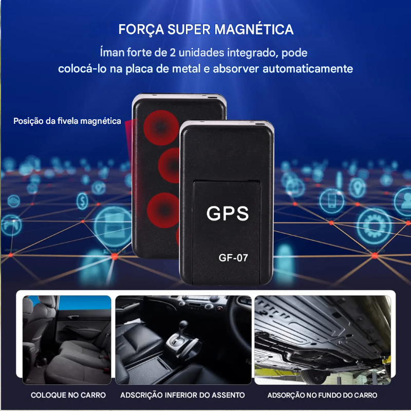 Localizador GPS Magnético
