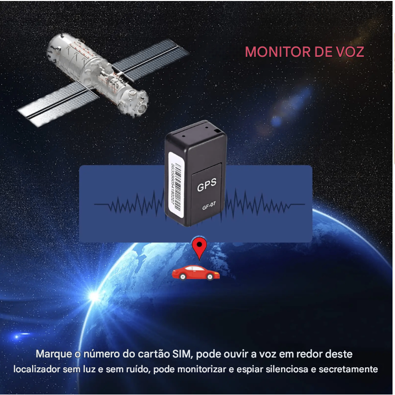 Localizador GPS Magnético