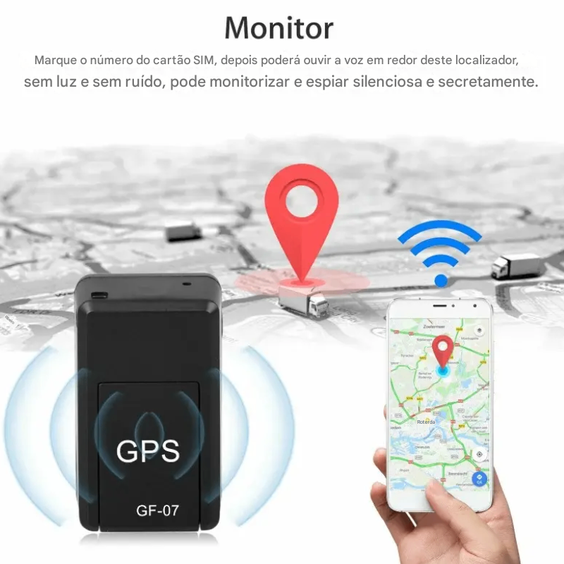 Localizador GPS Magnético