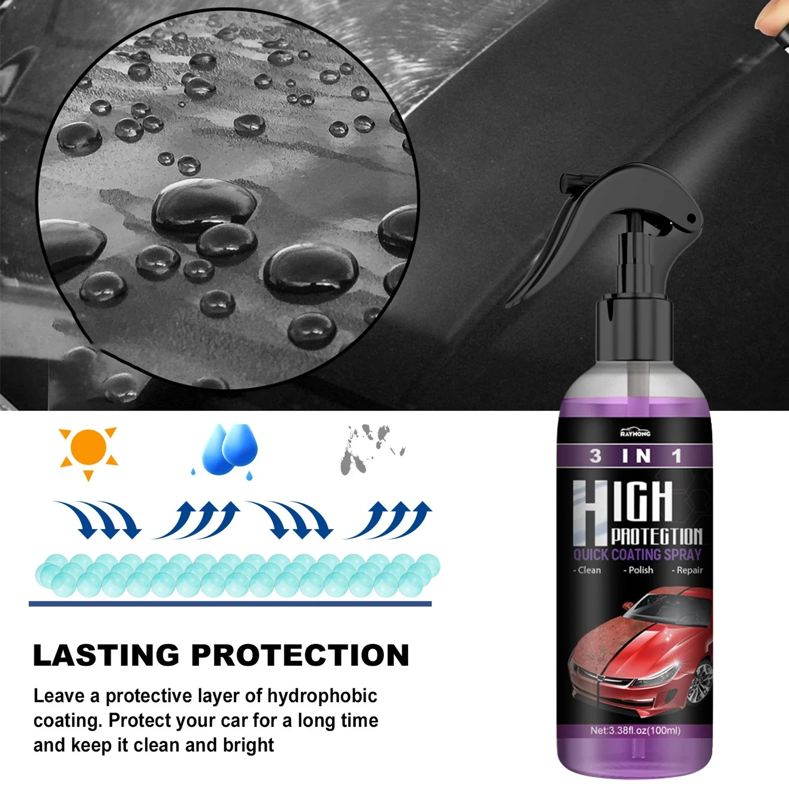 Car Cleaning Spray