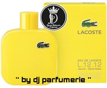 Eau de Lacoste L.12.12 Yellow (Jaune) Lacoste Fragrances pour homme 100ml