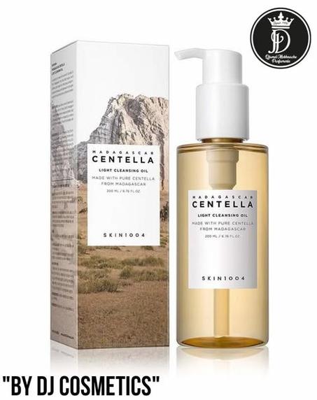 SKIN1004 Madagascar Centella Light Cleansing Oil 6.76 fl.oz, 200ml | Gentle Oil Cleanser for Face, Korean Facial Cleanser, Double Cleansing