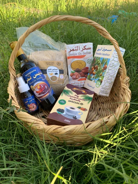 باك منتجات التمر الطبيعية – TAZAGORT  طاقة طبيعية  جودة أصيلة   من قلب الواحة