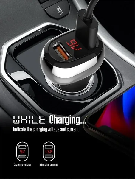 Fast car charger 36W
