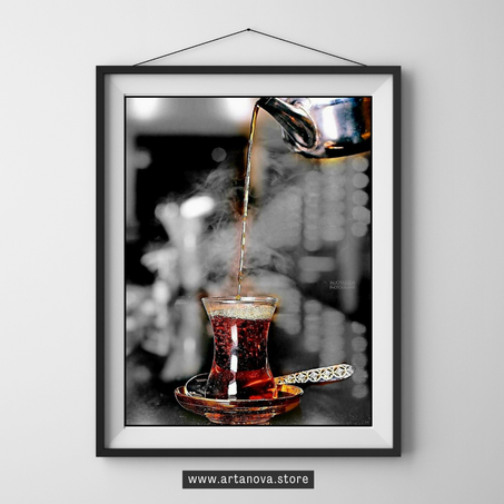 شاي و مكسرات