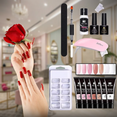 مجموعة ادوات متكاملة للعناية بالأظافر