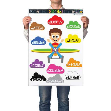 ⵉⴽⵯⵍⴰⵏ -   الألوان بالأمازيغية