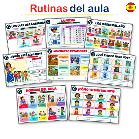Les rituels quotidiens (Espagnol) Rutinas del aula