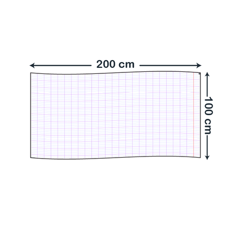 سبورة الكتابة المُسطّرة