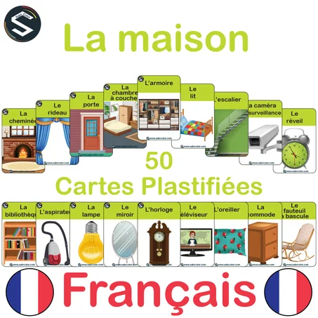 La maison [50 Cartes Plastifiées]