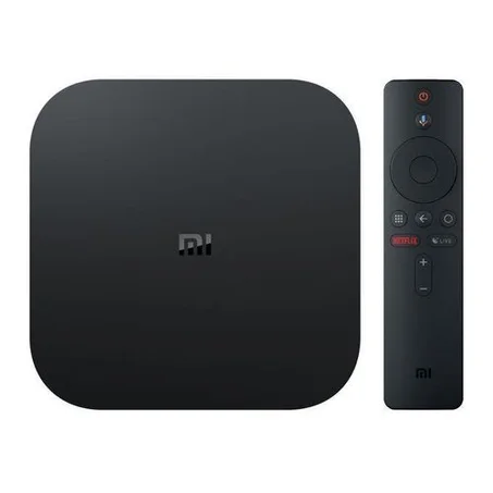 Xiaomi Mi Box S 4K HDR Android TV With Googleistant Remote Streaming Media Player, Cortex-A53 Quad-core 64bit, 2GB+8GB, Android 8.1, EU Version(Black)