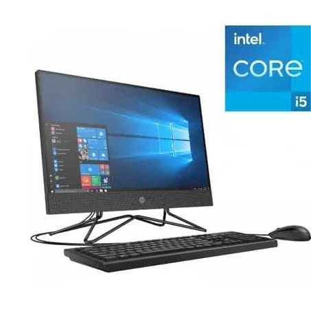HP 200G4 All in one Intel core i5, 1tb HDD 4gb RAM, windows 11, 22" inch display
