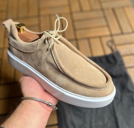 LAVORO beige en daim