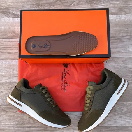 Baskets Loro Piana "Weekend Walk" - Luxe Italien & Confort Absolu