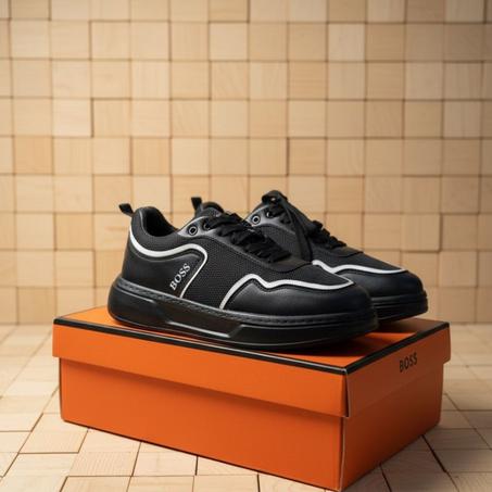 Sneakers Homme BOSS – Style Premium & Confort Absolu – Noir