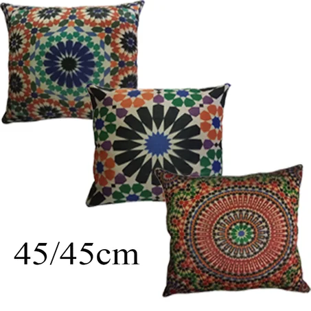 3 مخدات 45/45 زليج