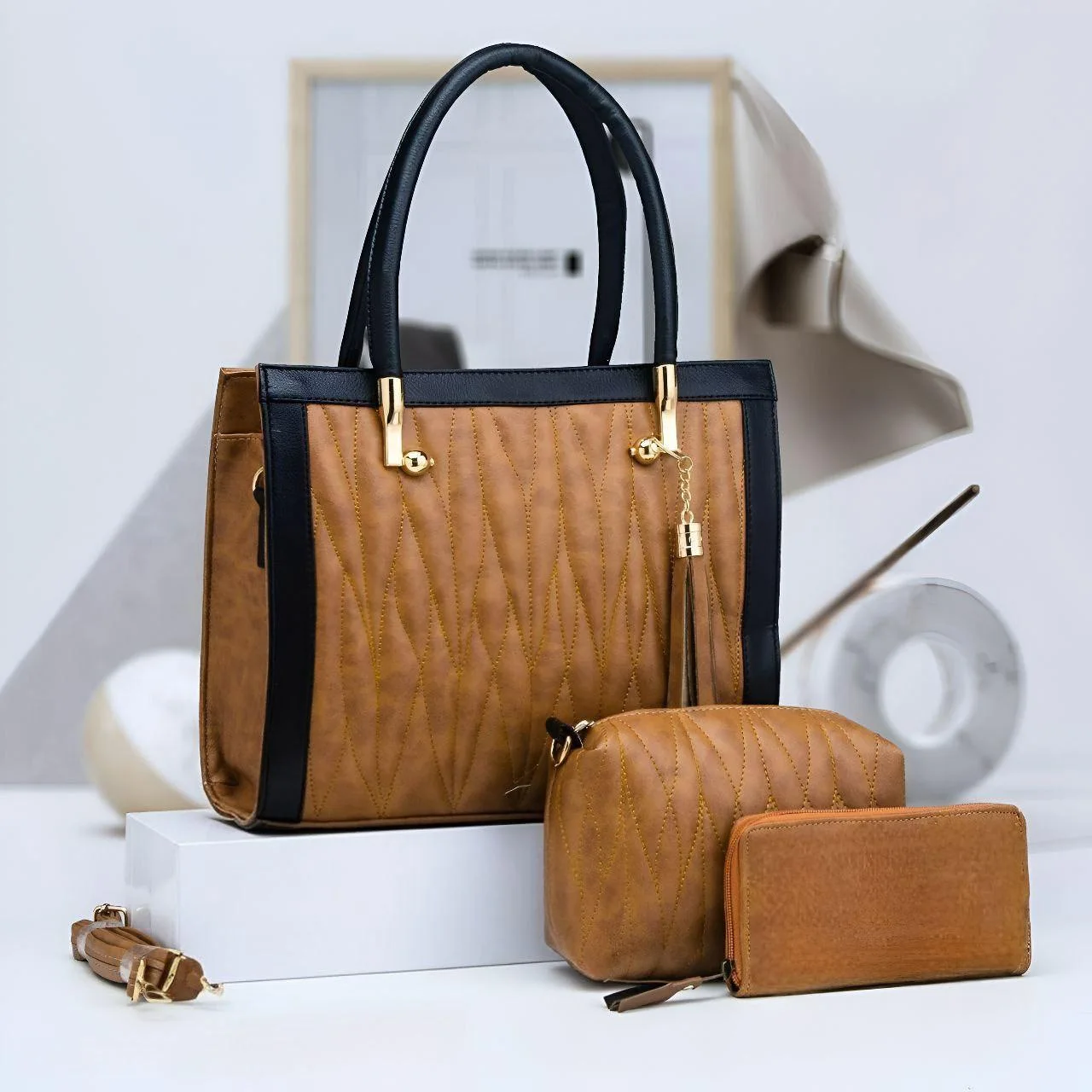 Sac + Pochette + Portefeuille