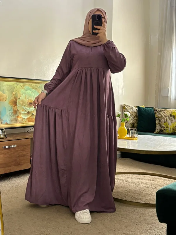 عباءة كلوش بالقطعة