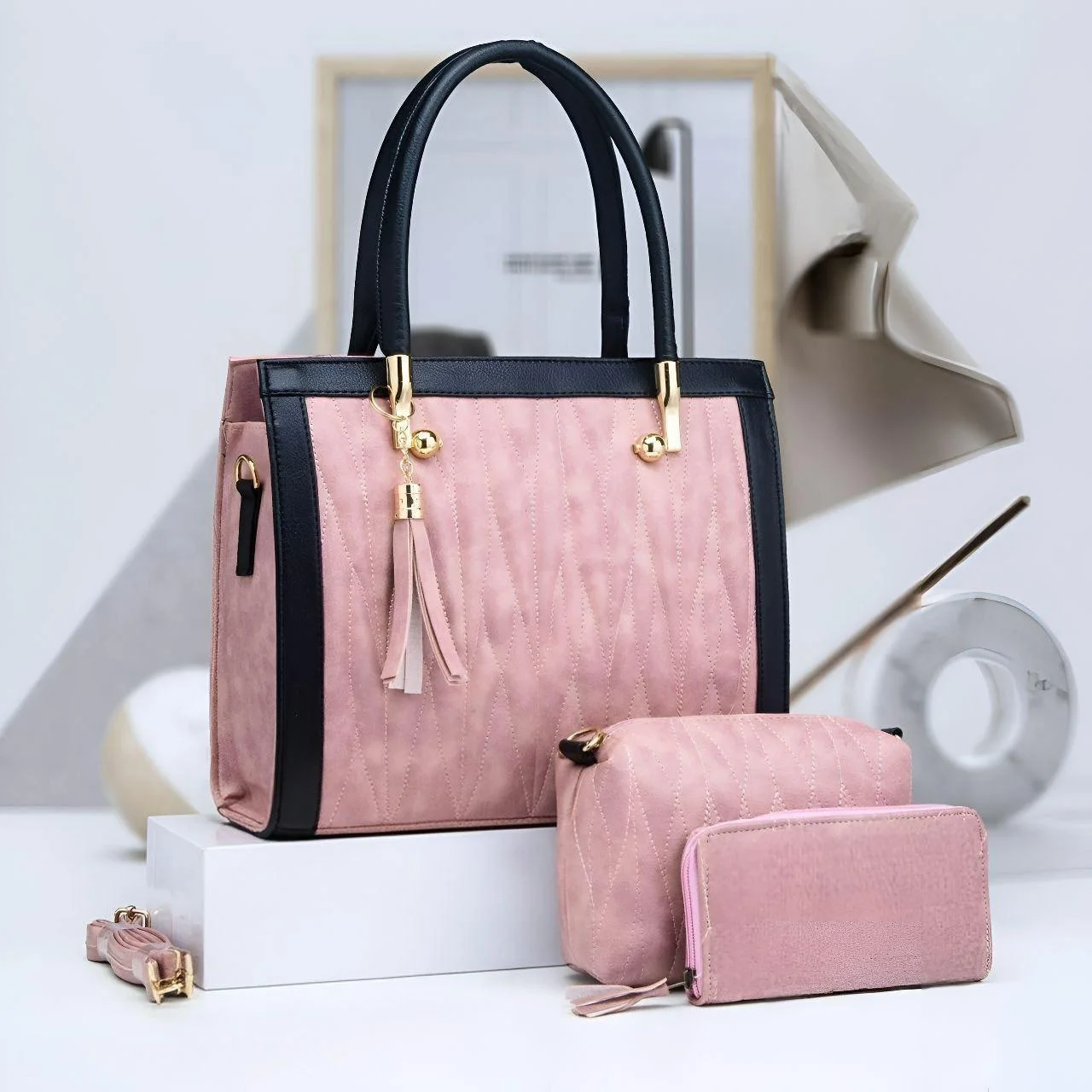 Sac + Pochette + Portefeuille