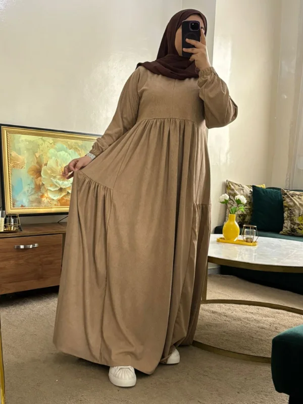 عباءة كلوش بالقطعة