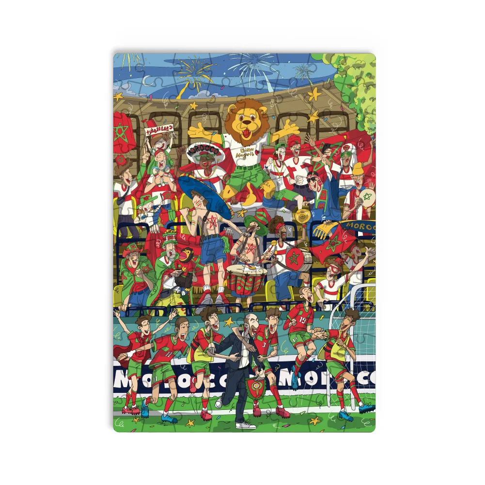 PUZZLE 2D DIMA MAGHRIB
