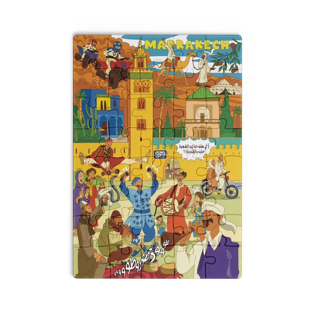 PUZZLE 2D MARRAKECH VIBES