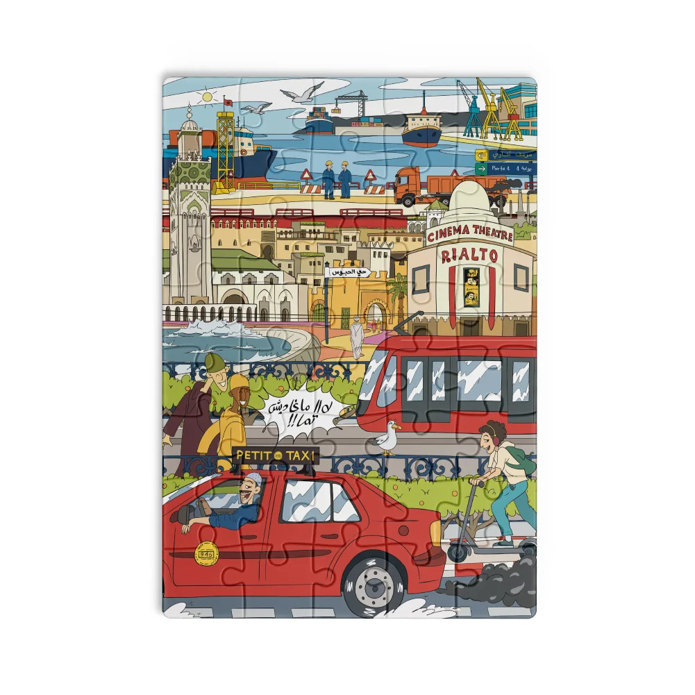 PUZZLE 2D CASABLANCA VIBES