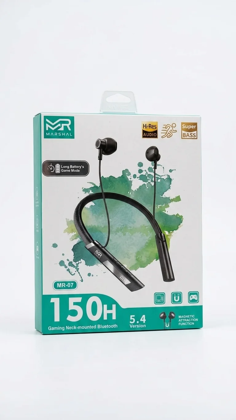 سماعة بلوتوث طوقية 150 ساعة