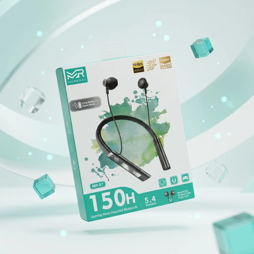 سماعة بلوتوث طوقية 150 ساعة