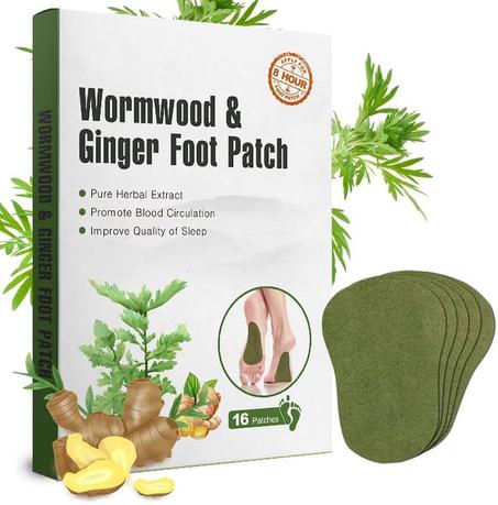 لصقات القدم العشبية