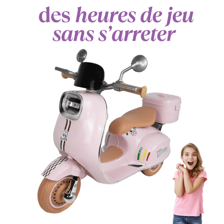 Moto Vespa électrique Pour Enfants