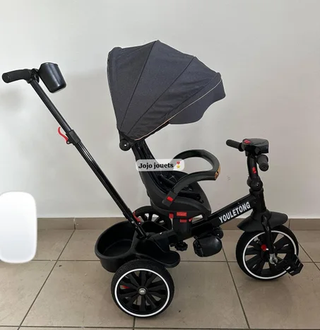 poussette Tricycle deux faces