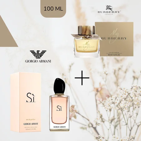 Offre Duo femmes Si Giorgio Armani + My Burberry 100ml