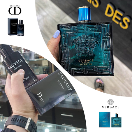Offre Duo Hommes Sauvage Dior + Eros Versace 100ml