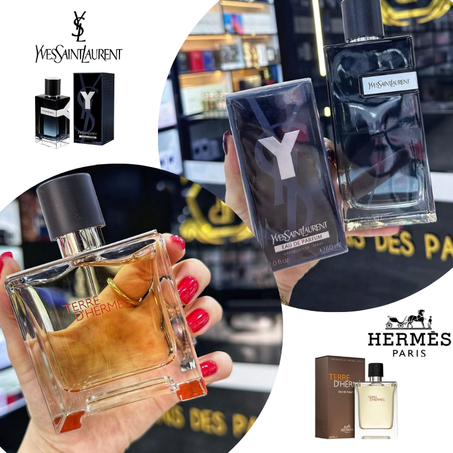Offre Duo Hommes Y Yves Saint Laurent + Terre d'Hermes 100ml
